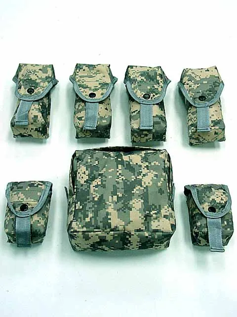  OTV Tactical Vest Camouflage combat Body Armor With Pouch/Pad ACU USMC Airsoft Military Molle Assau