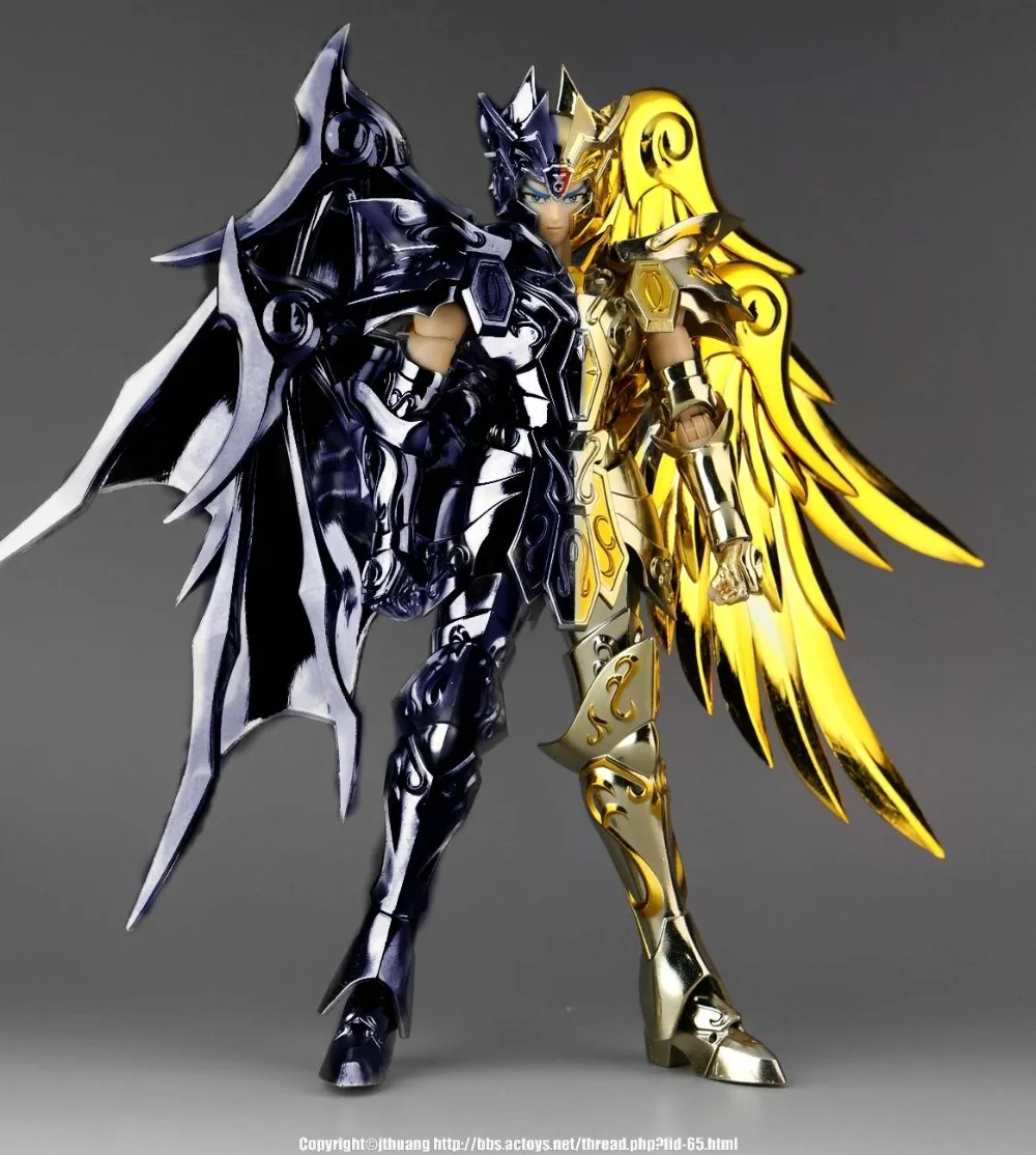 Модели фанатов в наличии GreatToys отличные игрушки EX soul of Gold sog gemini saga биколор версия Saint Seiya металлическая Броня фигурка