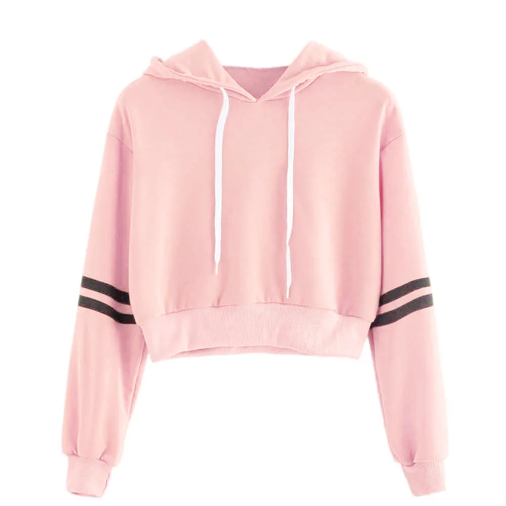 pink pullover hoodie women's