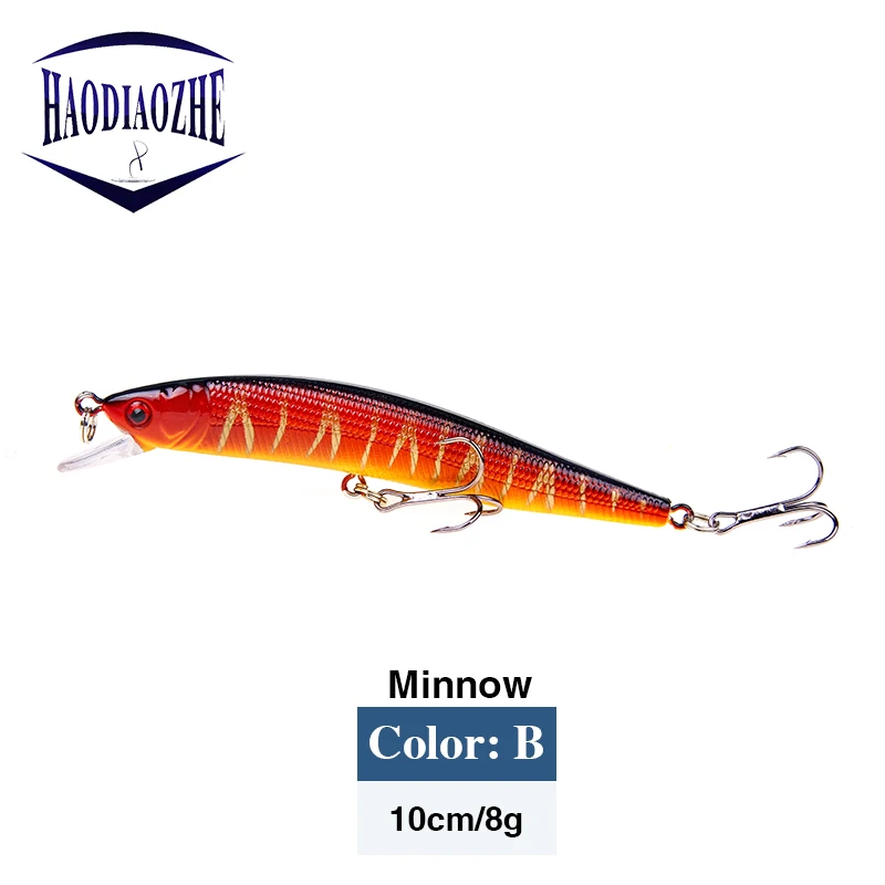 Рыболовная Приманка Minnow плавание на глубине жесткая приманка рыболовные снасти