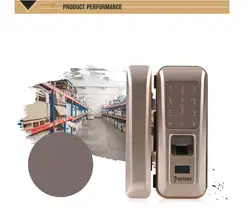 Блокировка отпечатков пальцев для дома Противоугонный дверной замок без ключа Умный Замок с цифровым паролем RFID разблокированный R-FX1