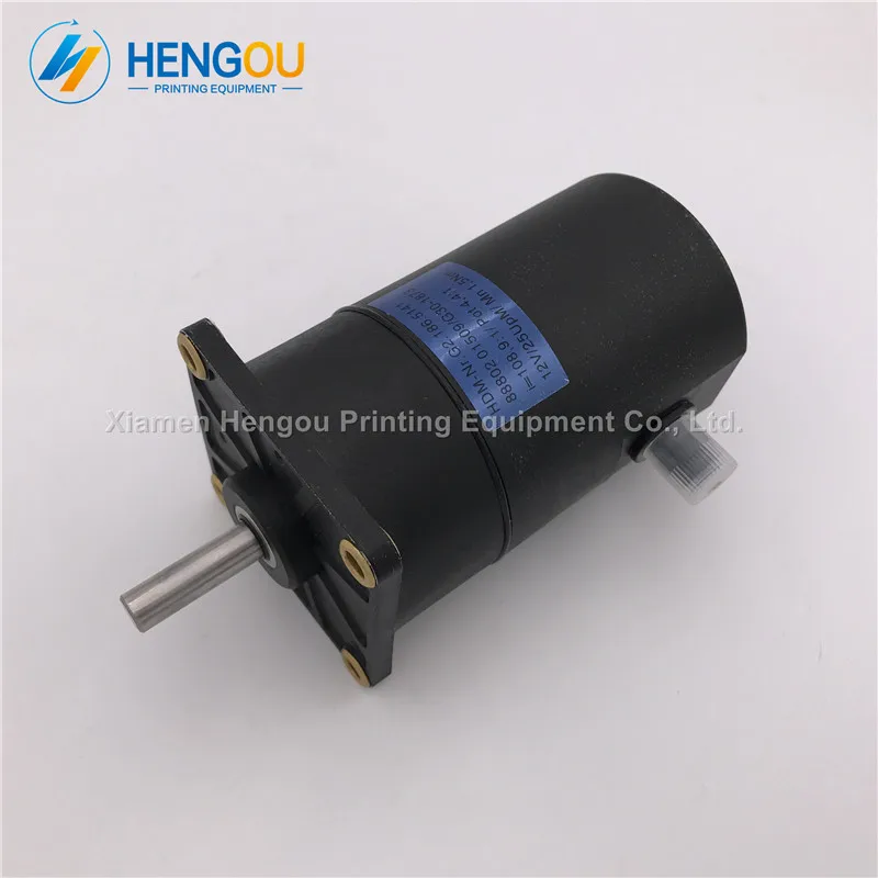 

Free shipping 1 Piece Motor G2.186.5141 for offset SM52 PM52 Printing Machine offset motor 12V
