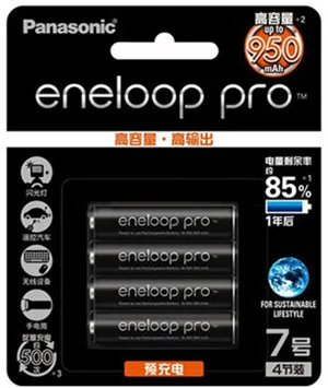 4X Оригинал Panasonic pro Высокая емкость AA 2550mAh + AAA 1 2 V 950mAh|aaa 1.2v|aaa originalaaa aa |