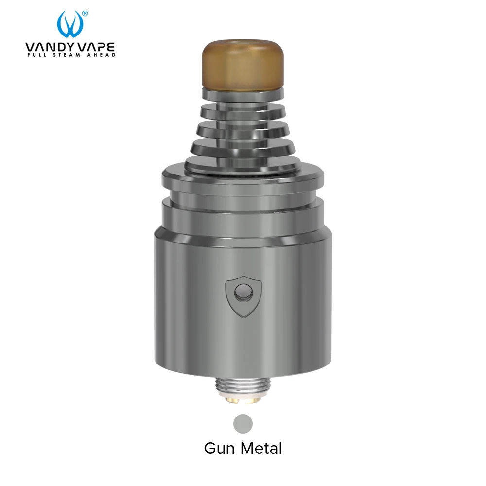 Vandy vape Berserker V2 MTL RDA бак с 5 шт Vandyvape хлопок 1,5 мл 22 мм электронная сигарета - Цвет: Gunmetal