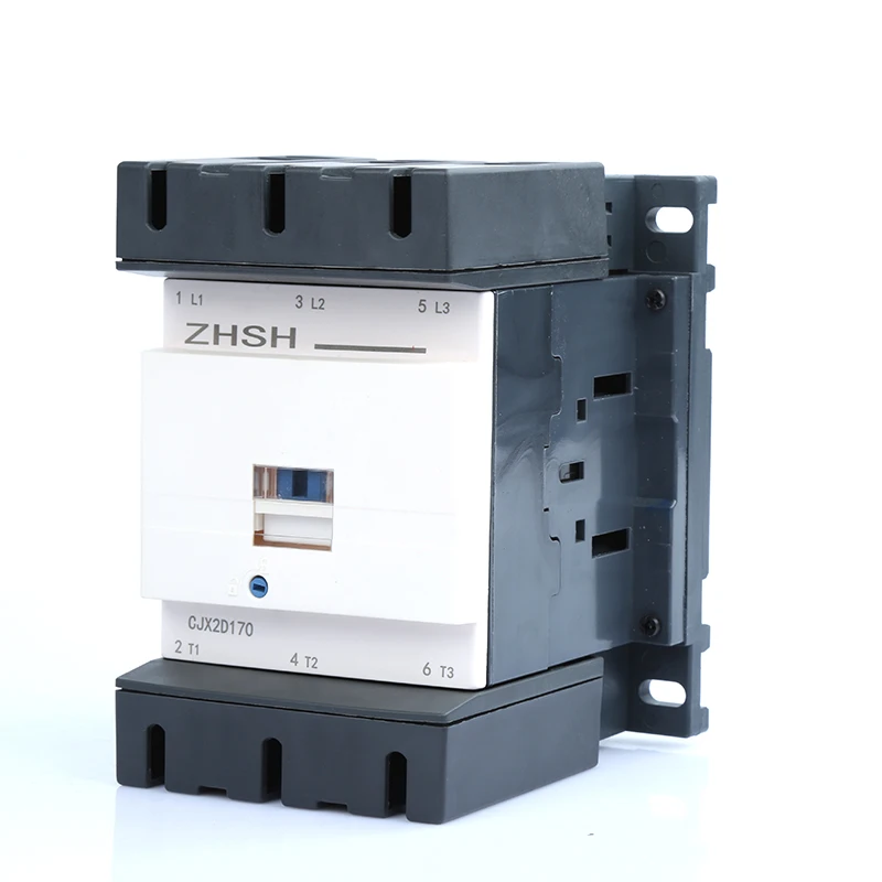

AC Contactor 3 pole household motor starter relay CJX2D170 170A switches 3 phase rail modular contactor coil voltage 48V