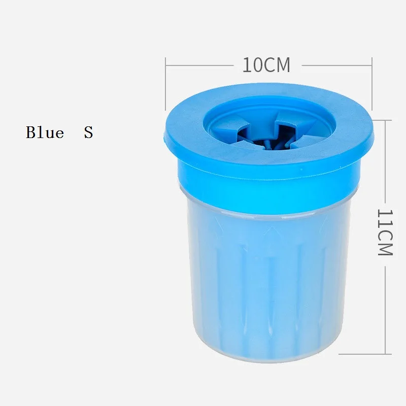 Чистящая чашка для ног для домашних собак, кошек, инструмент для чистки, мягкая пластиковая щетка для мытья лап, аксессуары для домашних животных для собак WLYANG