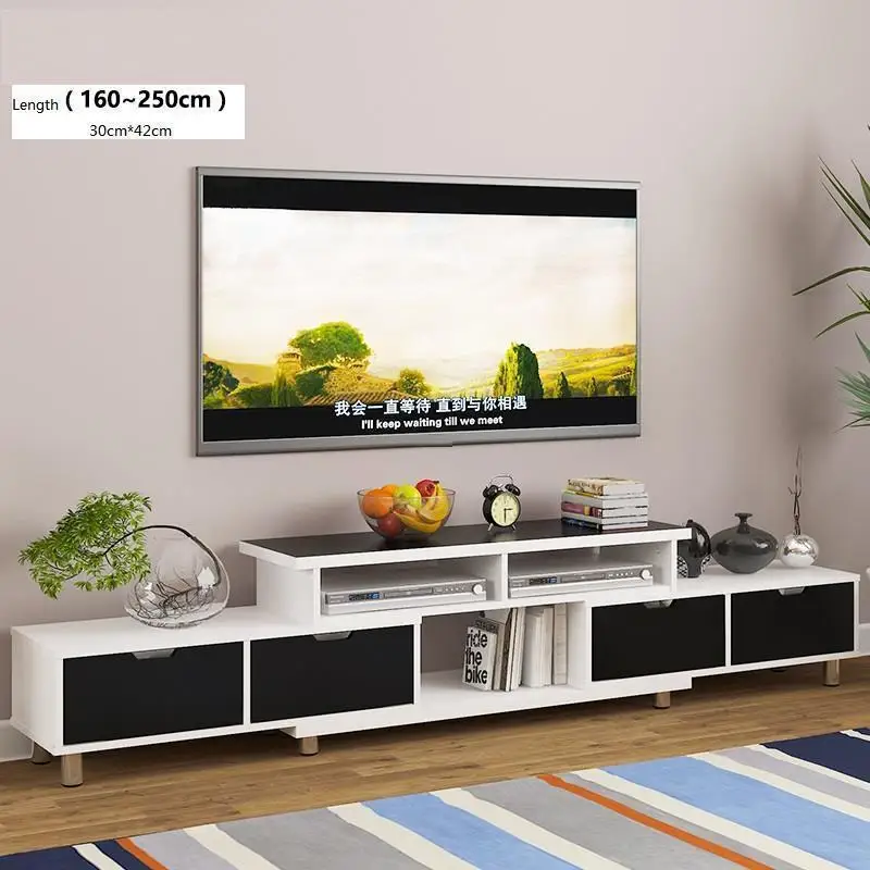 Para Riser Kast современный Meuble Tele Lemari Soporte Mesa блок деревянная мебель для гостиной монитор Стенд Mueble стол ТВ шкаф - Цвет: Version S