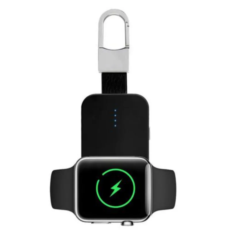 

Mini Watch Wireless Charger Power Bank For Apple Watch I Watch 1/2/3 Portable External Battery Pack KeyChain for Apple Watch