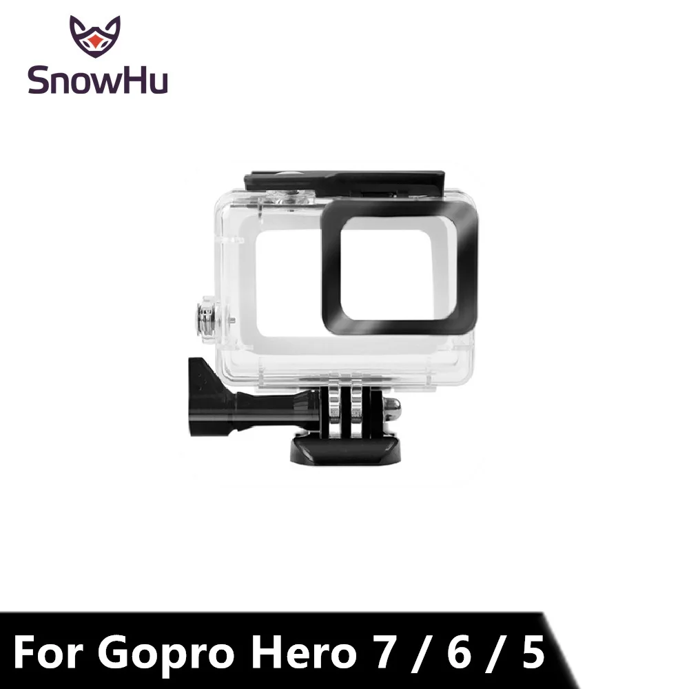 LD08 SnowHu для Gopro Hero 8 7 6 5 Аксессуары Водонепроницаемый защитный корпус чехол для дайвинга 45 м защитный для камеры Gopro Hero LD08 - Цвет: LD08