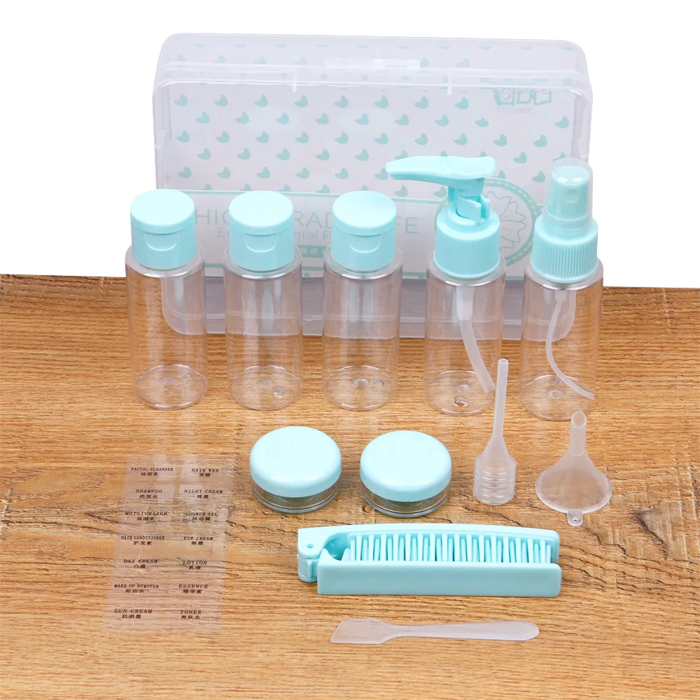 

12pcs/Set Travel Mini Makeup Cosmetic Face Cream Pot Bottles Plastic Transparent Empty Eyeshadow Make Up Container Bottle