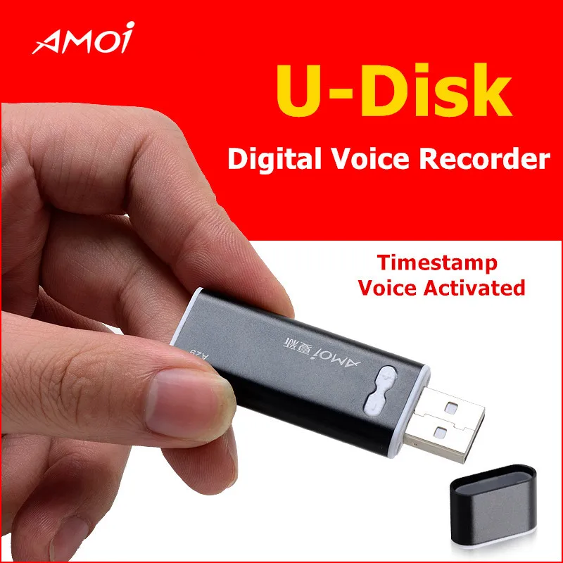 Smallest Professional Voice Activated Digital Audio Voice Recorder