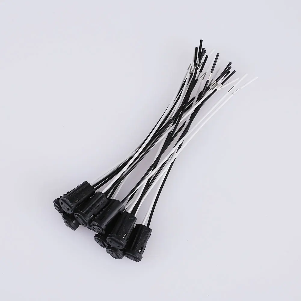 

10Pcs G4 Lamp Holder Halogen Lamp Light Base With Cable Lighting Accessory