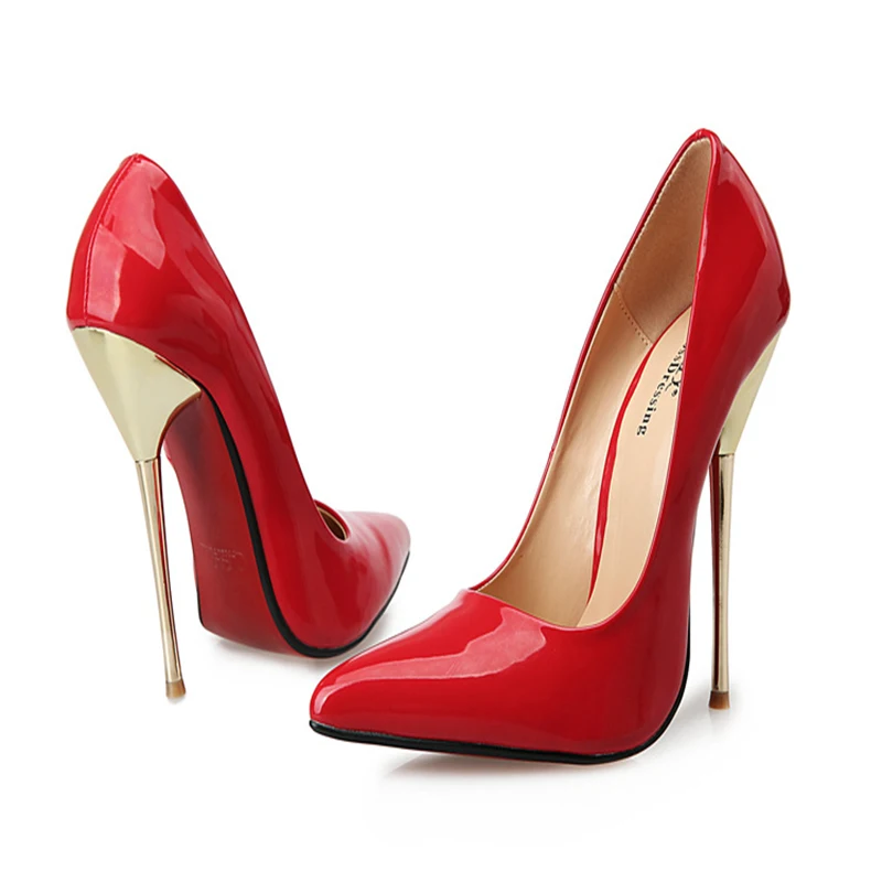 Shoes Woman High Heel Pumps Sexy Black High Heels Pointed Toe Women Shoes Brand 14 cm heels