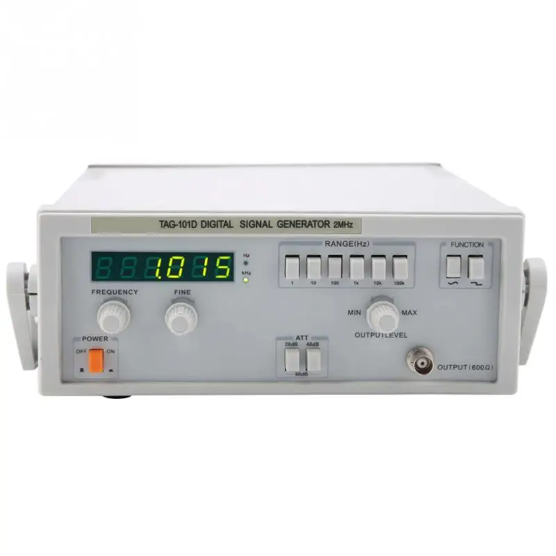 

TAG-101D Digital Audio Signal Generator 0.1Hz~2MHz EU Plug AC220V Professional Digital Function Generator High Accuracy