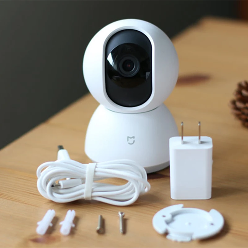 Оригинальный Xiaomi Mi Mijia умный дом камера безопасности 1080P HD 360 градусов ночное