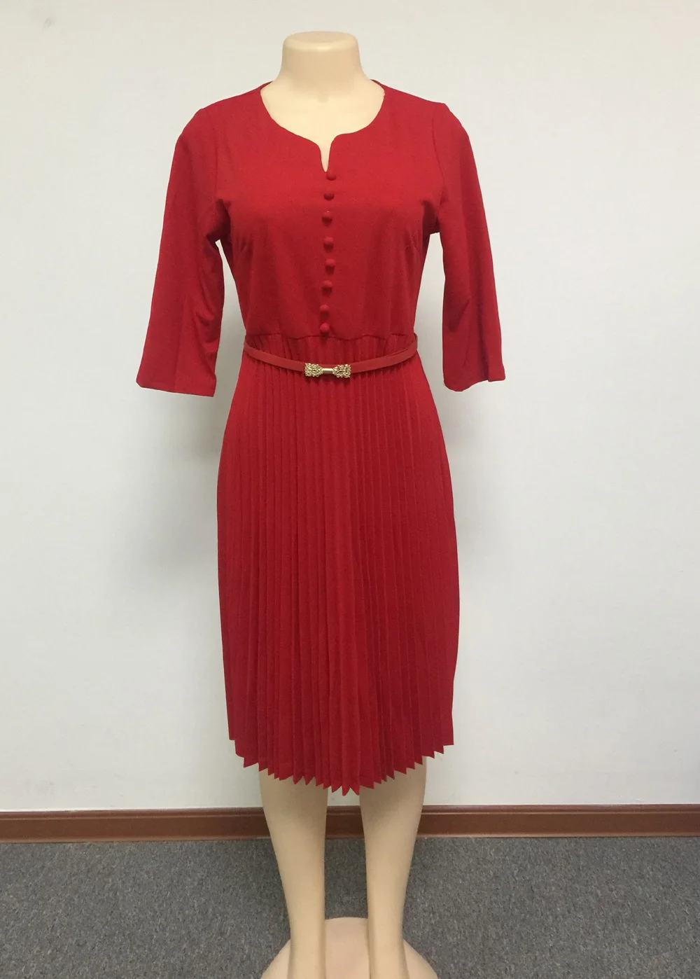 Новое поступление модное Стильное элегантное платье в африканском стиле для женщин размера плюс - Цвет: Красный