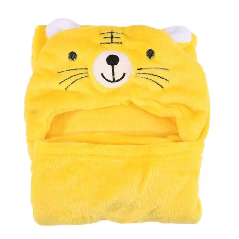 5 Styles Baby Bathrobe Cute Cartoon Animal Blanket Toddler Baby Bath Towels Wraps Baby Soft Newborn Hooded Bathrobe 100*70CM