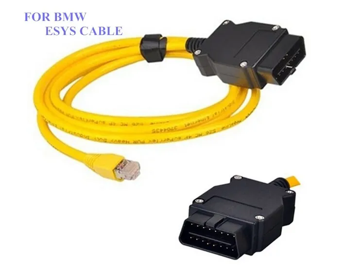 Ethernet к OBD для BMW ESYS кабель для передачи данных ENET OBDII Интерфейс E-SYS кабель кодирования для скрытых данных серии F