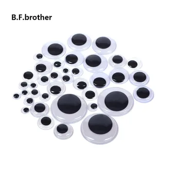 

50pcs/100Pcs Self-adhesive Mixed 6--35mm Dolls Eye For Toys Googly Eyes Used For Doll Accessories DIY Craft