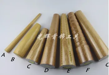 

Wooden Bracelet Mandrel Stick Sizing Bangle Mandrel Wire Wrapping Tool Round/Oval Shape