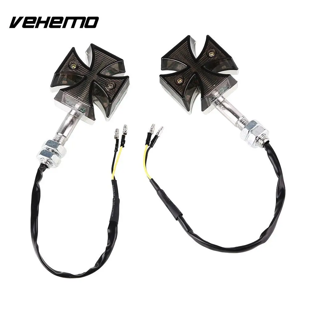 

Turn Signal Motorcycle Indicator Light LED Blinkers Universal Modified Flashing