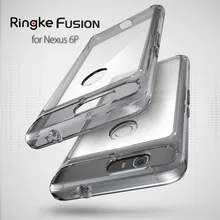 100% Original Ringke Fusion Google Nexus 6P Case Premium Drop Resistance Shockproof Clear Hard Back Cover Cases for Nexus 6P