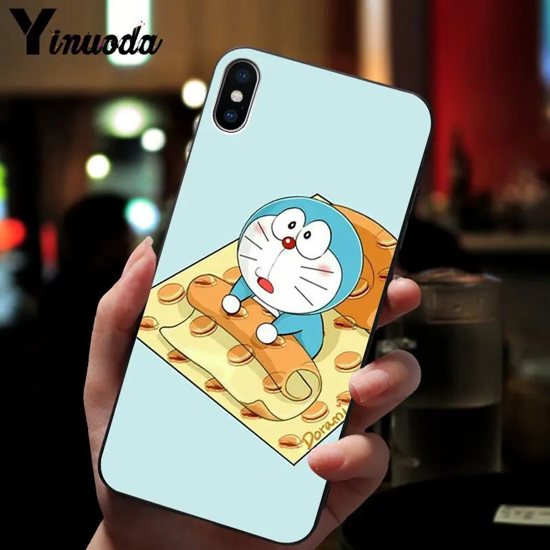 11pro MAX Doraemon чехол для телефона Apple iPhone 8 7 6 6S Plus X XS 5 5S SE XR мобильные