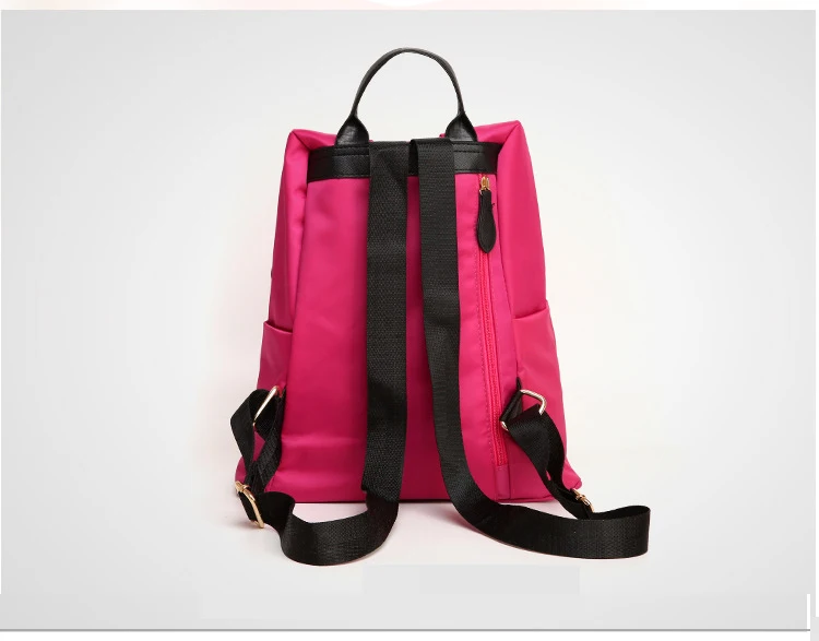 Нейлоновый женский рюкзак модная Водонепроницаемая дорожная сумка для девочек mochila feminino школьная сумка в сдержанном стиле ipad рюкзак