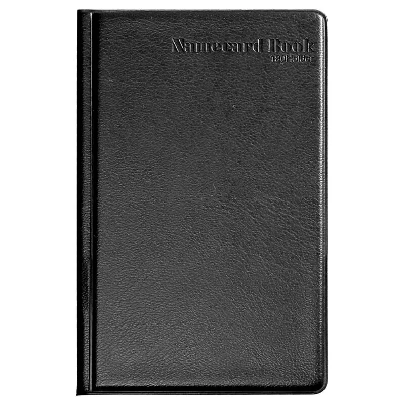

Comix 180 Pieces PVC Leather Business Card Holder Journal Name Card Book Office Supplies Stationery (A1556)