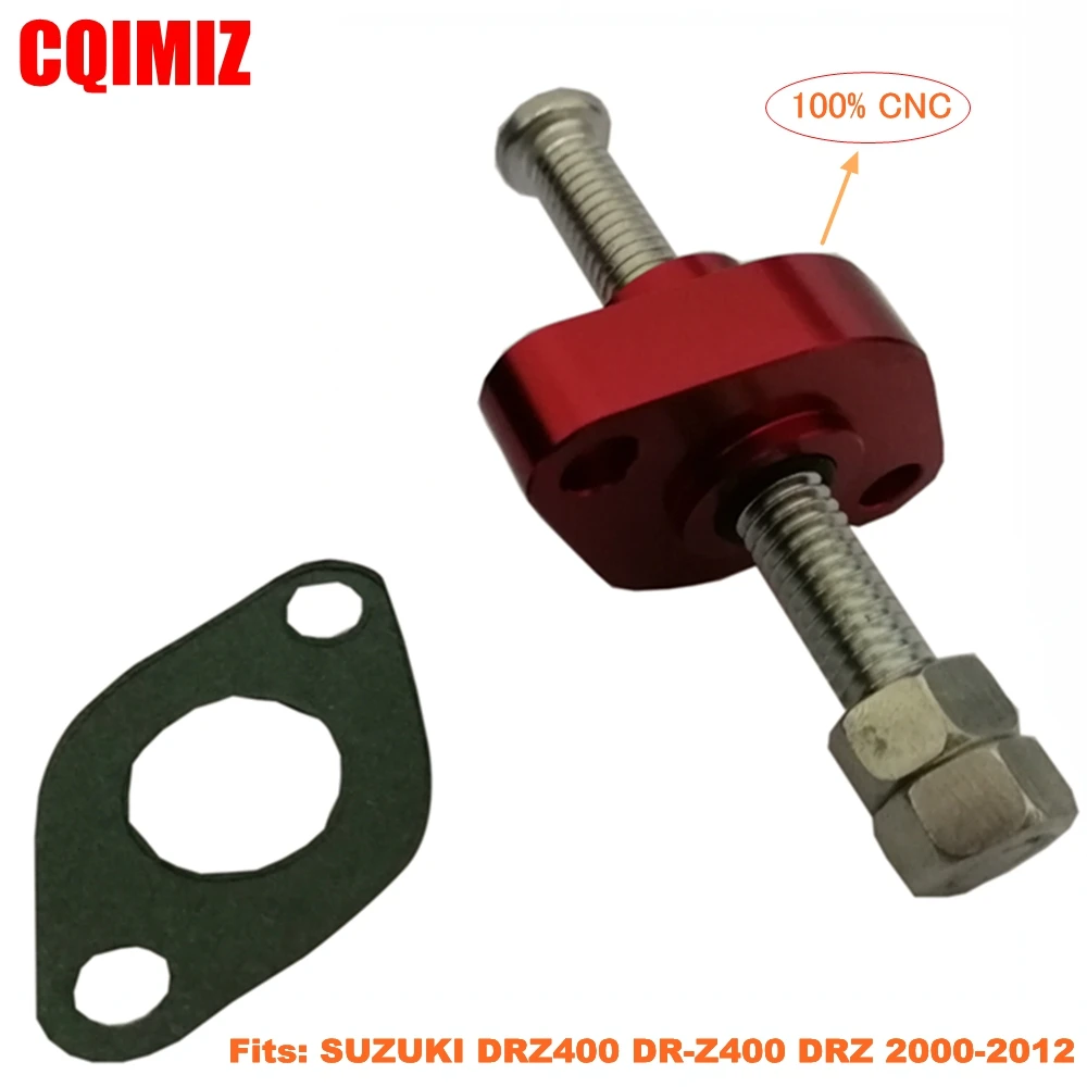Off Road Red Motorcycle Cam Timing Chain Tensioner For SUZUKI DRZ 400E