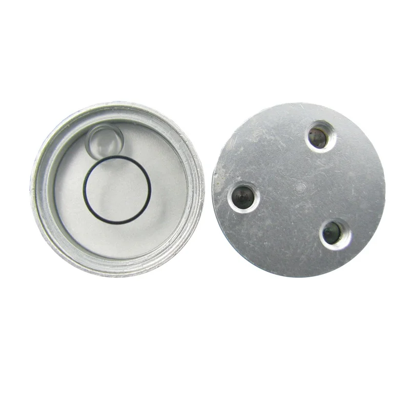 

QASE Center Pole Level Bubble 19*11mm Mini Spirit Level Round Metal Horizontal Bead for GPS RTK SOUTH SANDING