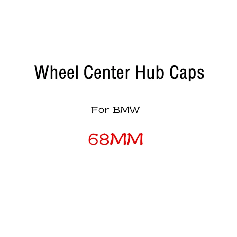 

4Pcs Car Styling 68mm 10 pin Auto Car Wheel Center Hub Caps Rim Caps Covers For BMW E46 E30 E39 E34 E60 E36 E38 M3 M5 Logo Badge