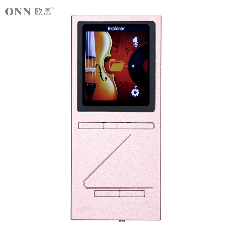 

ONN X5 MP3 Hifi Audio Player DAC Player 8GB Lettore with FM Music Player Support TF Card Slot Portable Design MP3 Audio Player