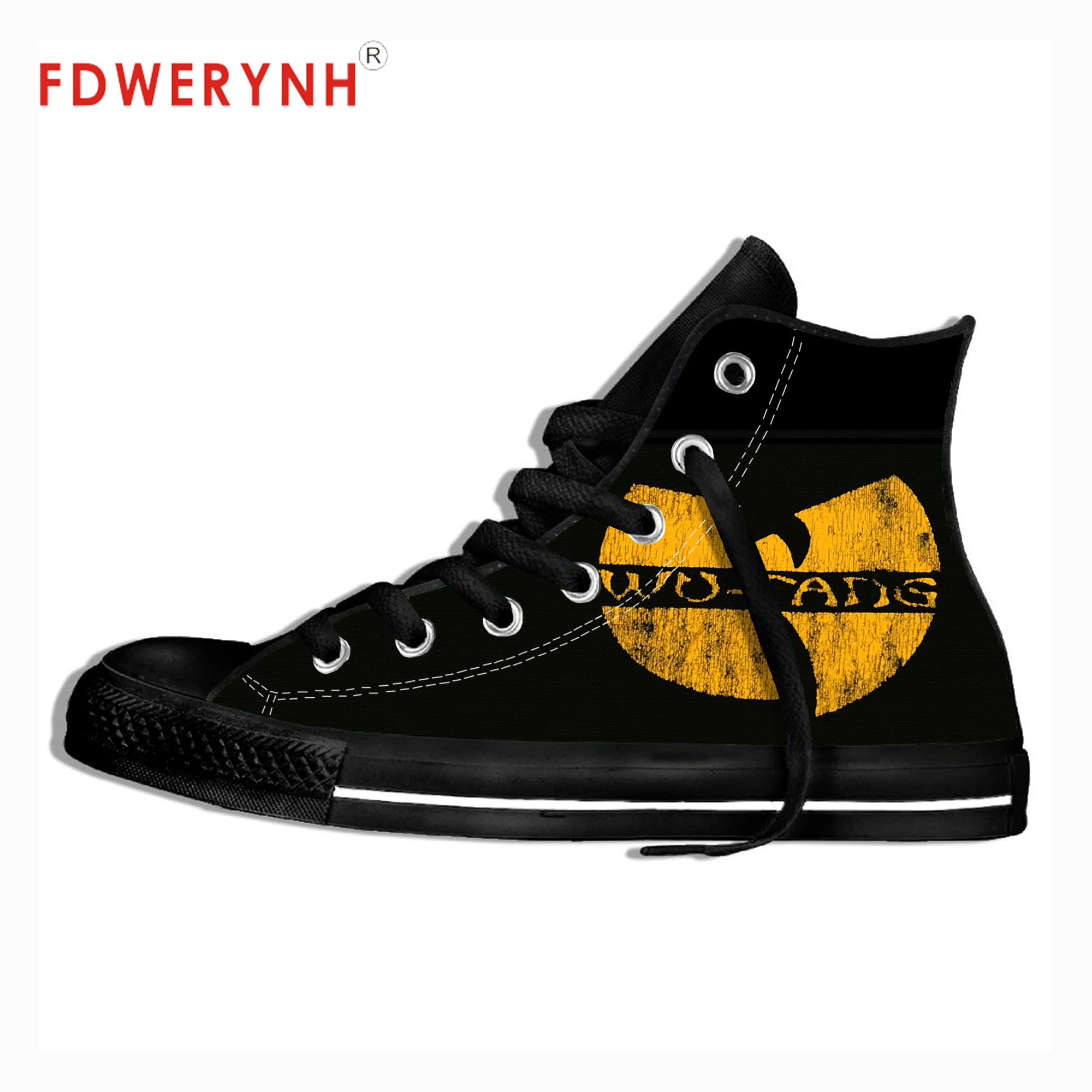 

Men's Custom Shoes Logic Ft. Wu-Tang Clan 3d Print Mens Mesh Breathable Lace-up Men High Top Shoes