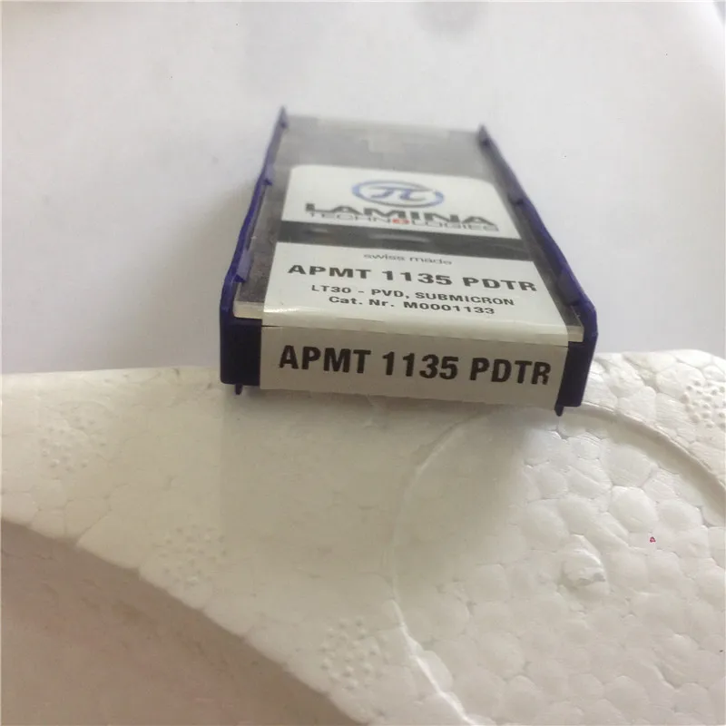 APMT1135PDTR LT30 LAMINA CNC лезвие карбида вставки фрезерные вставки 10 шт./партия