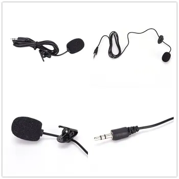

JETTING Mini 3.5mm Jack Microphone Lavalier Tie Clip Microphones For Speaking Speech Lectures 1.5m Long Cable 1Pc