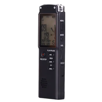 

Gosear 8G HD Large Screen Digital MP3 Voice Recorder with Earphone USB Cable Telephone Adapter Microphone for Meeting Lecture