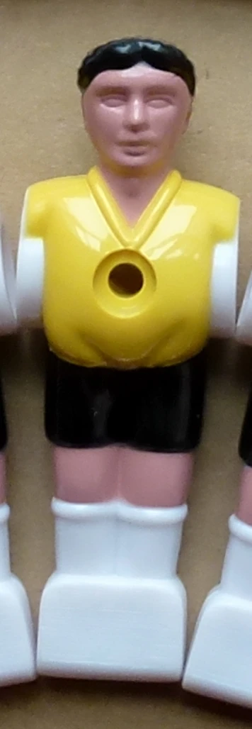 

NEW 2pcs YELLOW 5/8" rod Foosball Soccer Table football man Player men replacement parts fussball babyfoot 24