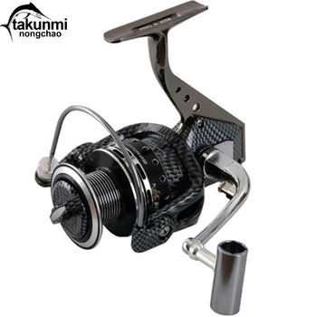 

New High-grade Snakeskin Decoration All-metal Spinning Wheel Sea Rod Reel Fishing Rod Sea Rod Coast Fishing gear