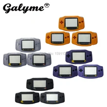 Новое поступление многоцветной выбор пластиковый корпус чехол для ремонта чехол для игровой консоли GameboyAdvance с резиновыми подушечками для мальчиков Advance