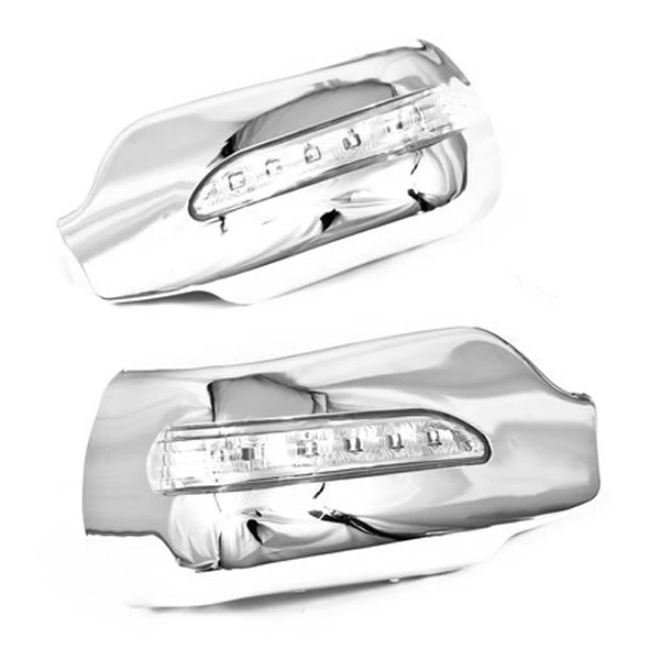 

Chrome Styling Side Mirror Cover with LED Side Blinker for Mazda 3 / Axela 03-08