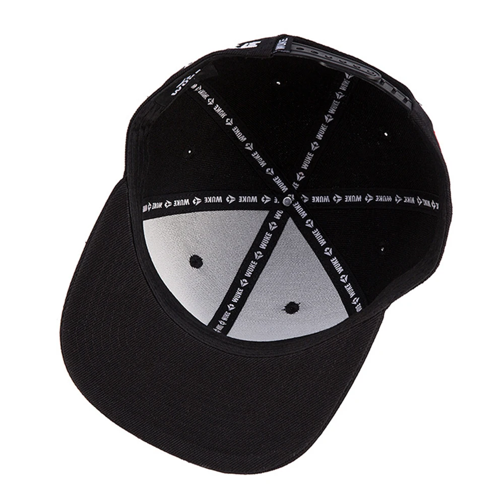 Модная шляпа в стиле хип хоп с вышивкой красную полоску Snapback кепки для мужчин и