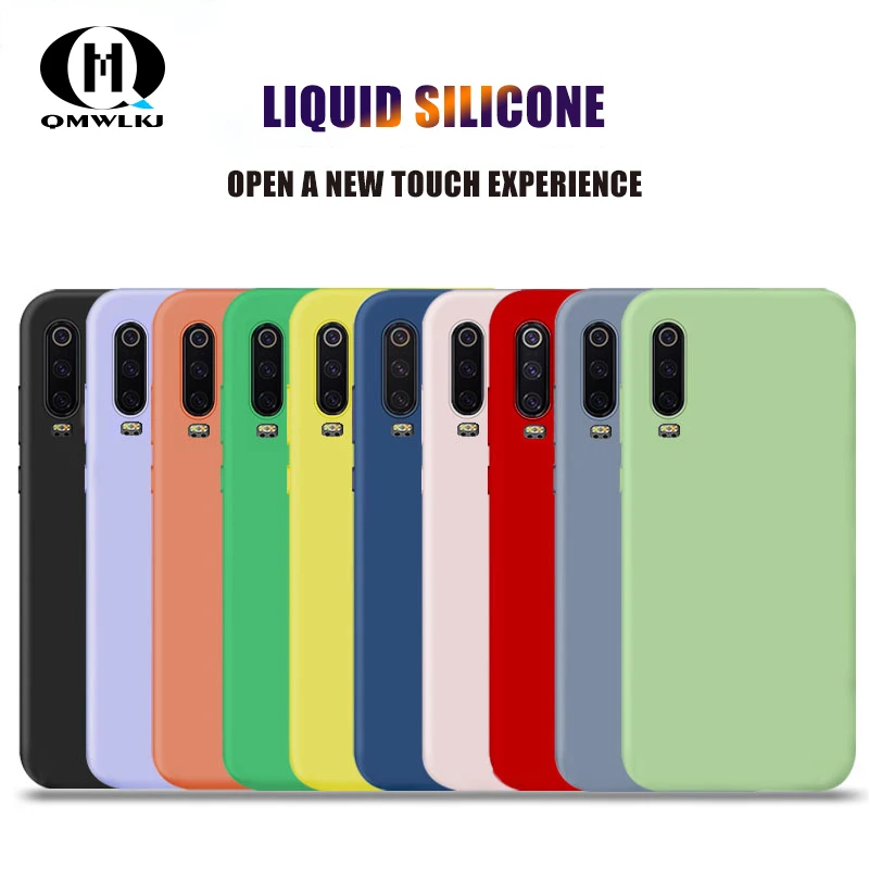 

For Huawei P30 P20 Pro mate 20 lite case honor 8x case luxury liquid silicone protective cover super comfortable phone shell