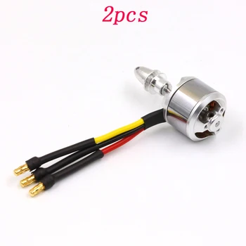 

2pcs 2627-4200KV Brushless Motor with 2.3mm Bullet Paddle Fork for RC Model Aircraft Helicopter Engine Motors Outrunner Motor