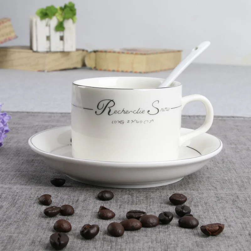 

Creative Gift European Royal Coffee Cups set,Include 1 TeaCup 1 Saucer 1 Spoon, Advanced Porcelain Mug For Afternoon tea set