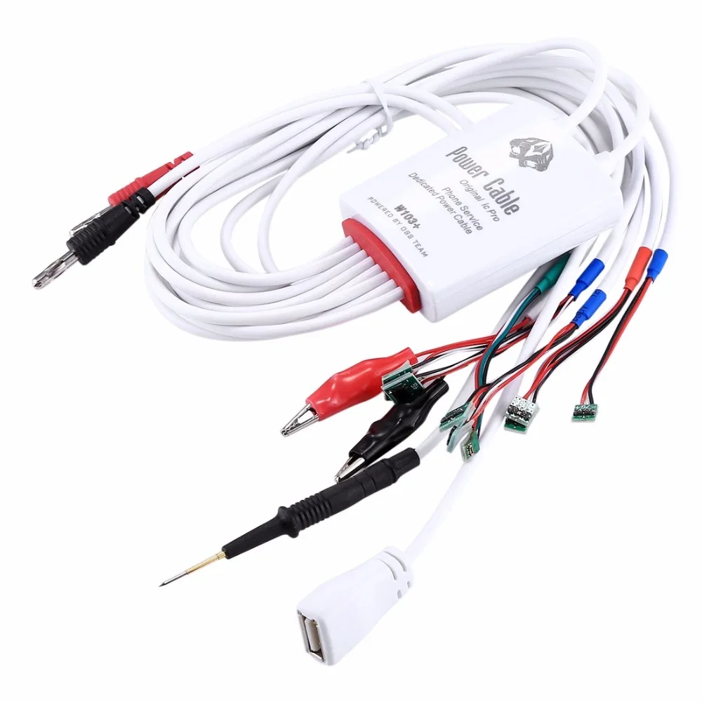 

USB Port Service Dedicated Power Cable for iPhone X & 8 Plus & 8 & 7 Plus & 6s Plus & 6s & 6 Plus & 6 & 5C & 5SE & 5S & 5 & 4S 4