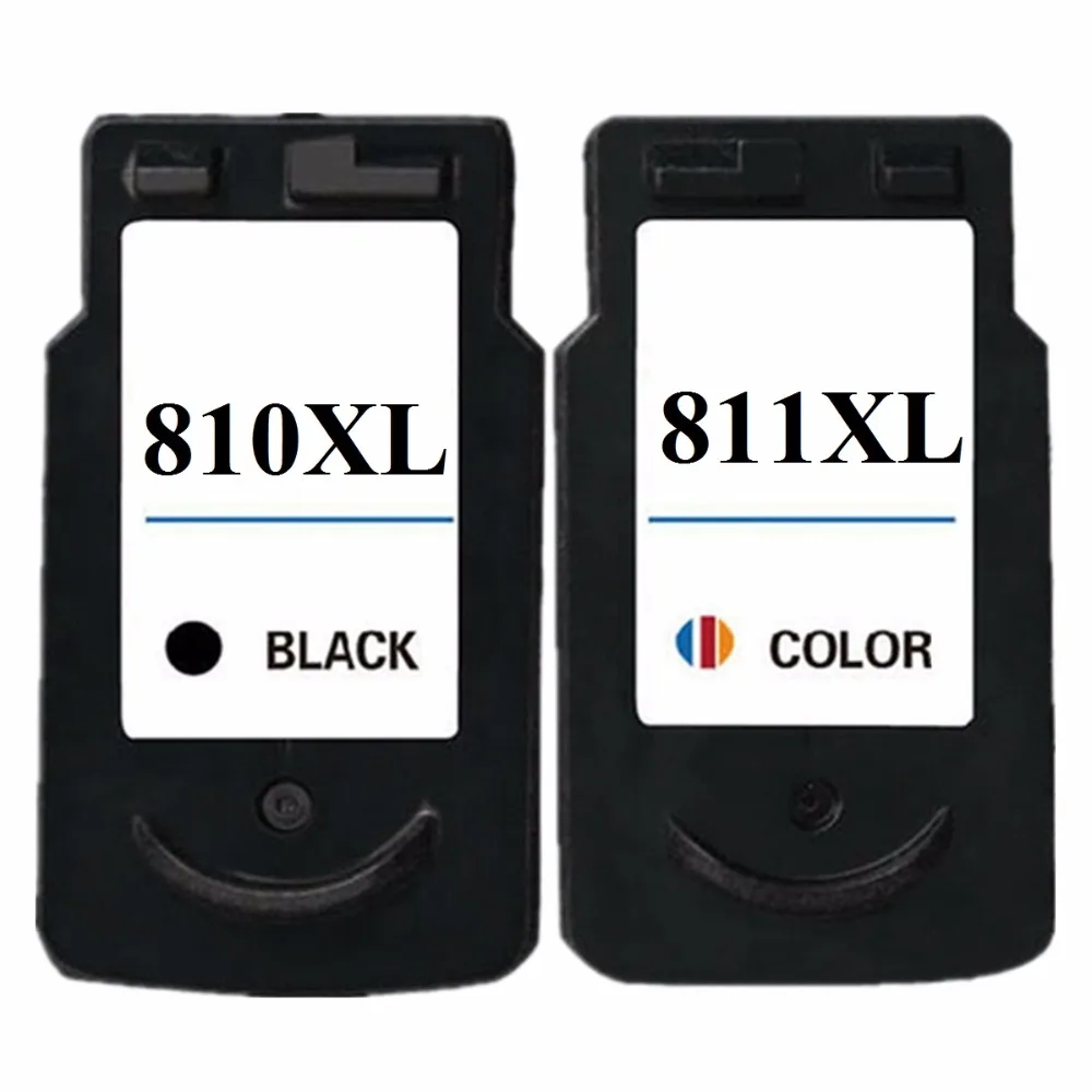 Восстановленные картриджи для Canon PG 810 XL 810XL PG810 CL811 CL 811 Pixma iP2770 iP2772 MP237 MP245 MP258 MP268|ink