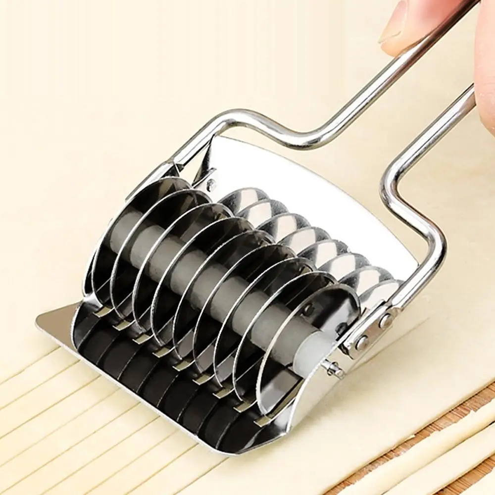 9 blades Stainless Steel Noodle Cut Pressing Machine Shallot Onion Garlic Coriander Cutter Cooking Tool Kitchen Gadget