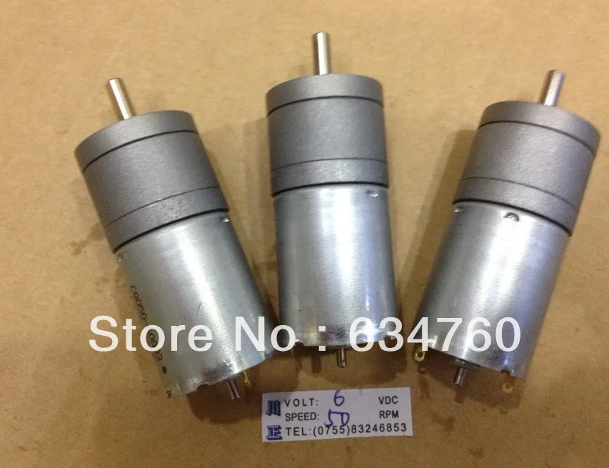 

Spot supply DC motors 25GB370 50rpm 6V gear motor free shipping