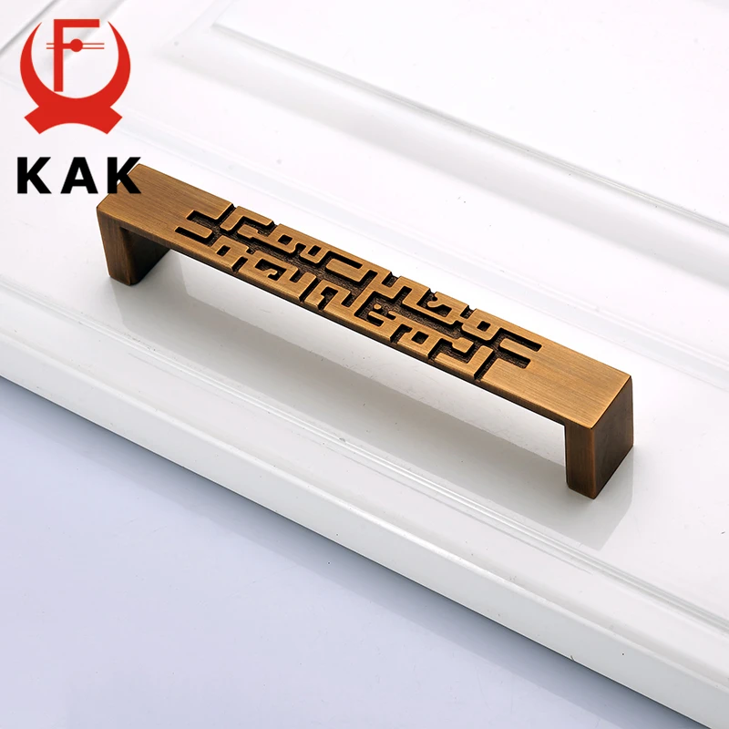 KAK 5 шт./лот цинковый сплав старинный Бронзовый Шкаф ручки винтажный шкаф дверные